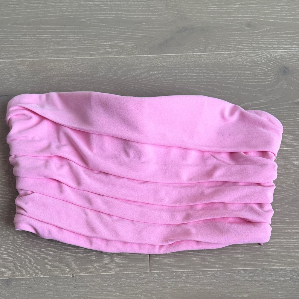 Zara Bright Pink Tube Top